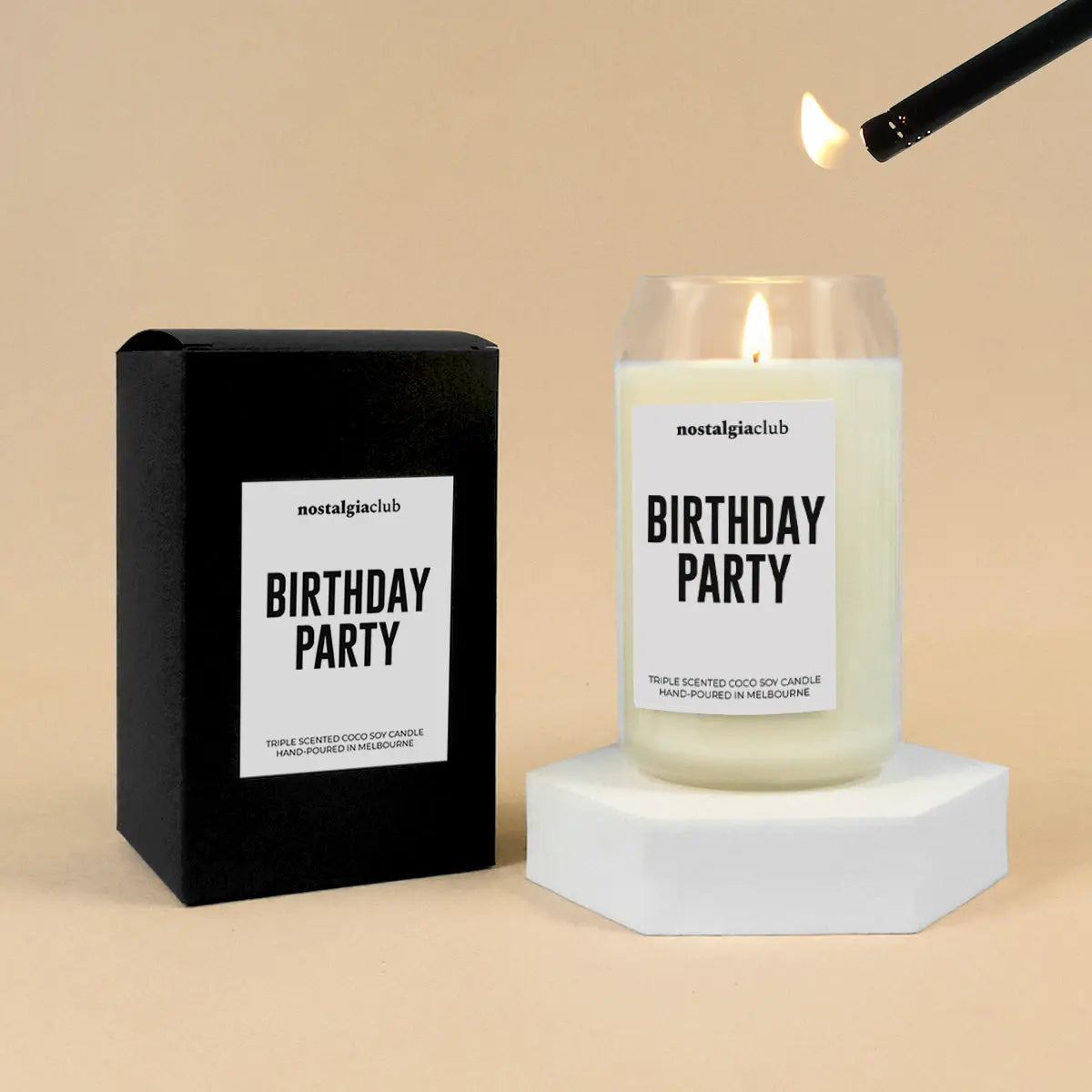 Birthday Party Candle - Nostalgia Club