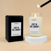 Lost In The Library Candle - Nostalgia Club